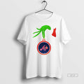 Trendy Grinch Hand Holding Atlanta Braves Christmas T-Shirts, Hoodie, Sweatshirt | InkRitualCo.com