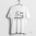 Trendy Halloween Six Seven Skeleton Hand T-Shirts, Hoodie, Sweatshirt | InkRitualCo.com