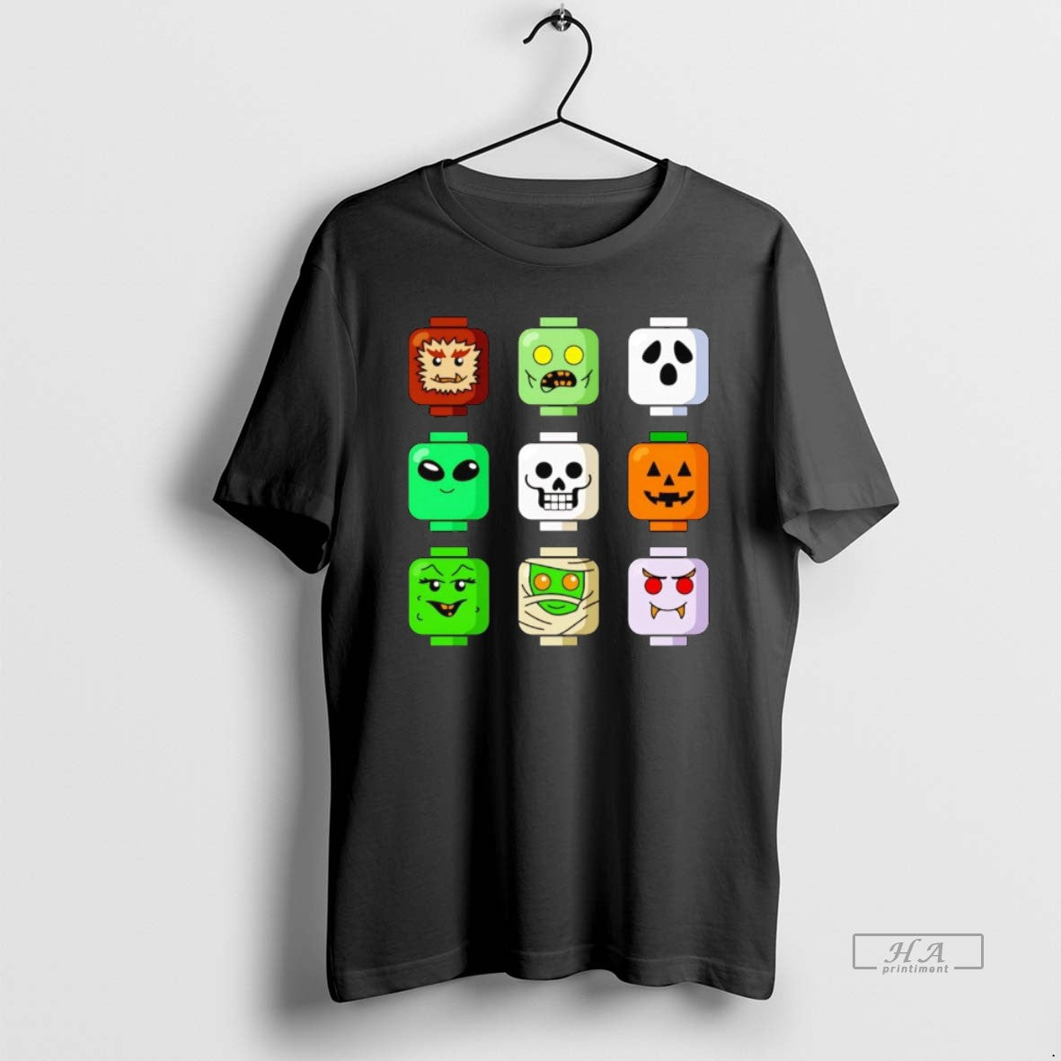 Trendy Halloween Zombie Block Heads T-Shirts, Hoodie, Sweatshirt | InkRitualCo.com