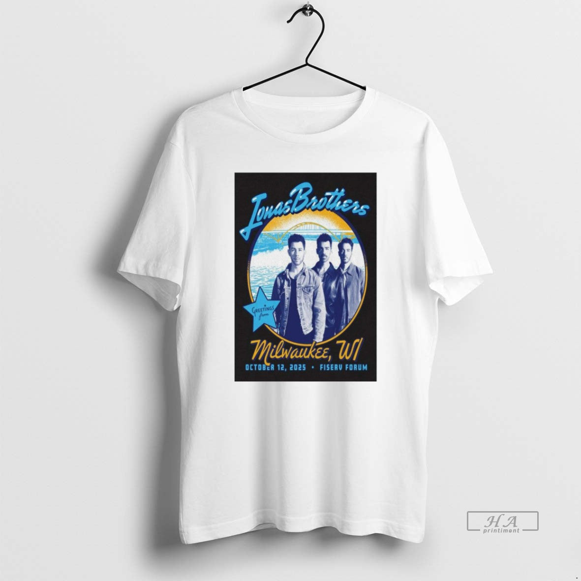 Trendy Jonas Brothers October 12 2025 Fiserv Forum Milwaukee Wi T-Shirts, Hoodie, Sweatshirt | InkRitualCo.com
