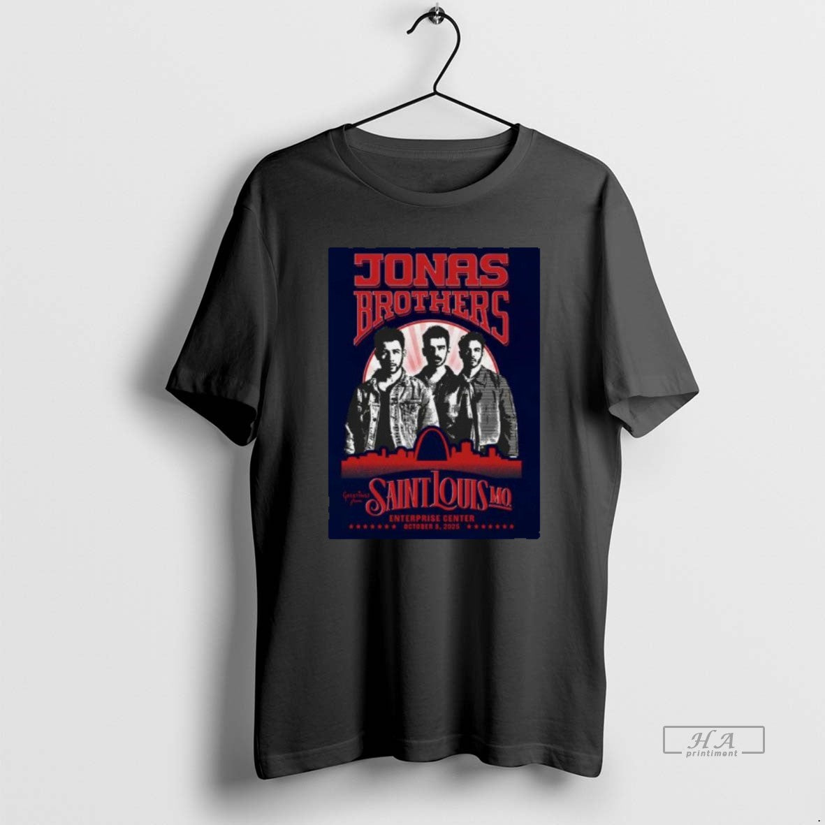 Trendy Jonas Brothers October 12 2025 Saint Louis Mo Long Sleve T-Shirts, Hoodie, Sweatshirt | InkRitualCo.com