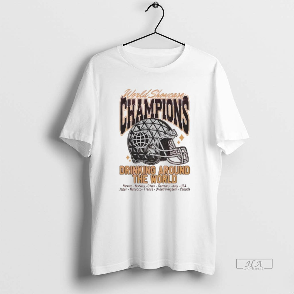 Trendy Kc Variant World Showcase Champions Drinking Around The World T-Shirts, Hoodie, Sweatshirt | InkRitualCo.com