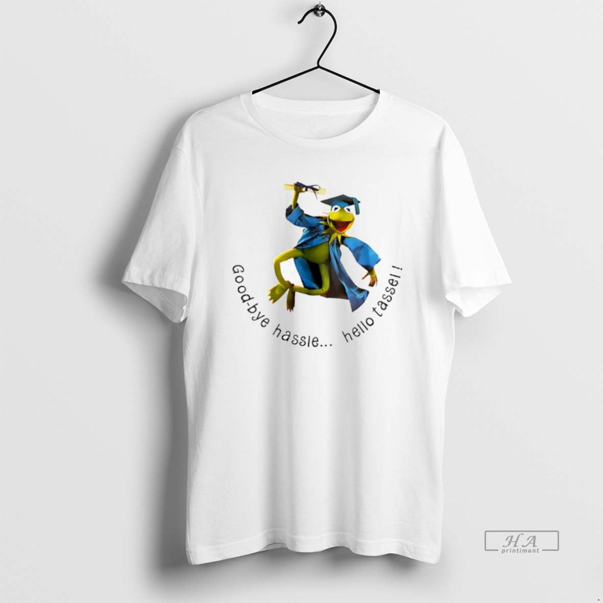Trendy Kermit Frog Graduation Goodbye Hassie Hello Tasse T-Shirts, Hoodie, Sweatshirt | InkRitualCo.com