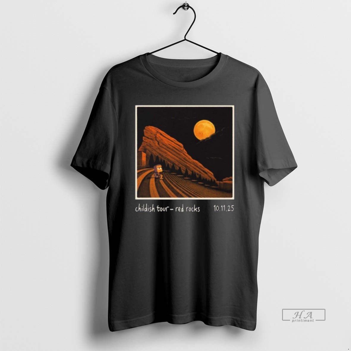 Trendy Lane 8 Childish Tour Morrison Colorado Red Rocks October 11 2025 T-Shirts, Hoodie, Sweatshirt | InkRitualCo.com