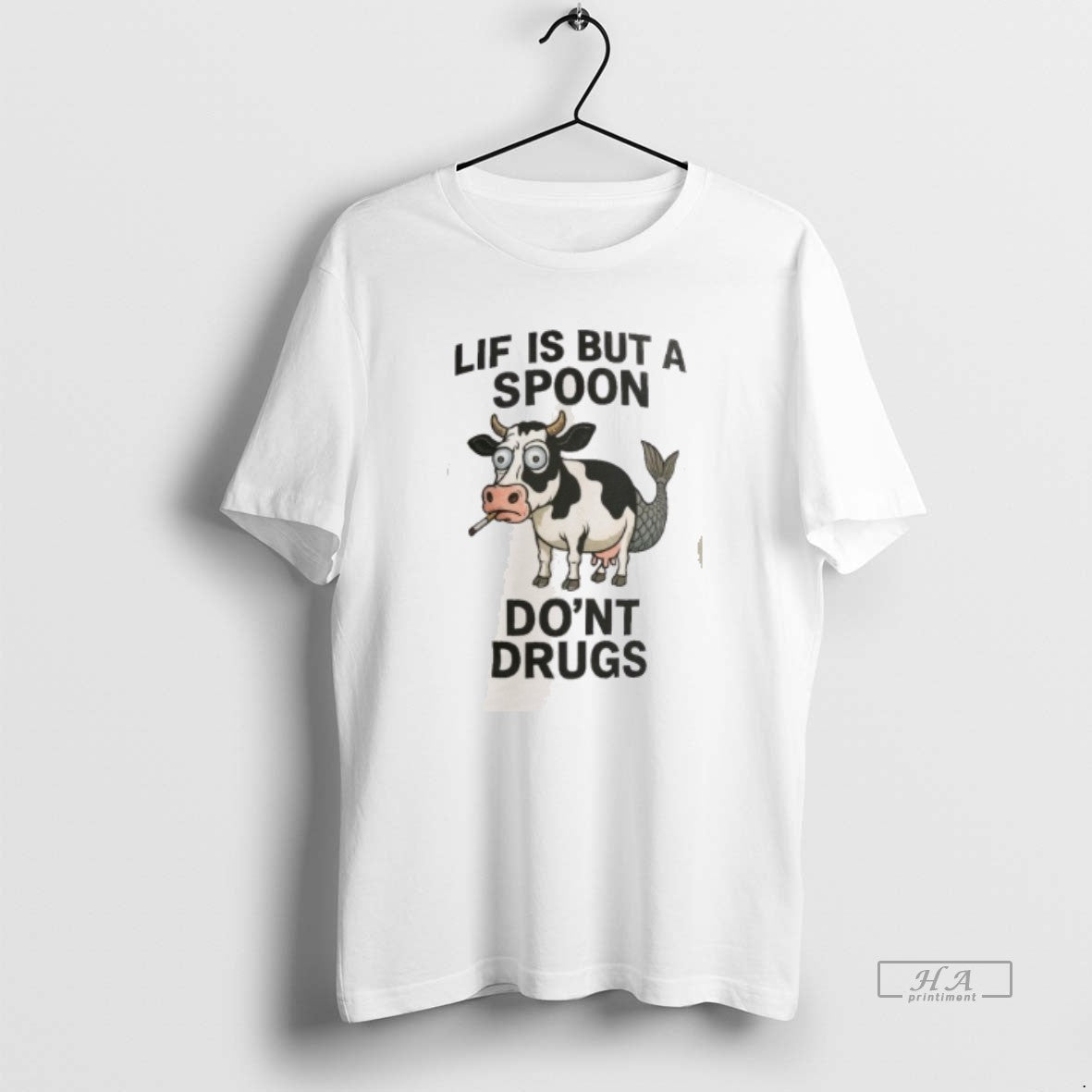 Trendy Lif Is But A Spoon Dont Drugs T-Shirts, Hoodie, Sweatshirt | InkRitualCo.com