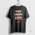 Trendy Live Well Laugh Often Love Atlanta Braves T-Shirts, Hoodie, Sweatshirt | InkRitualCo.com