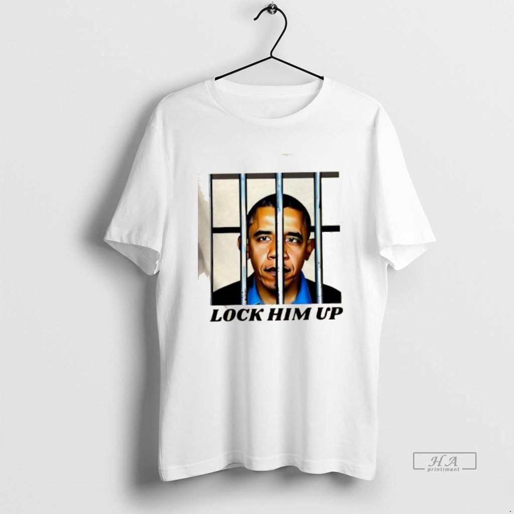 Trendy Lock Him Up Anti Obama T-Shirts, Hoodie, Sweatshirt | InkRitualCo.com