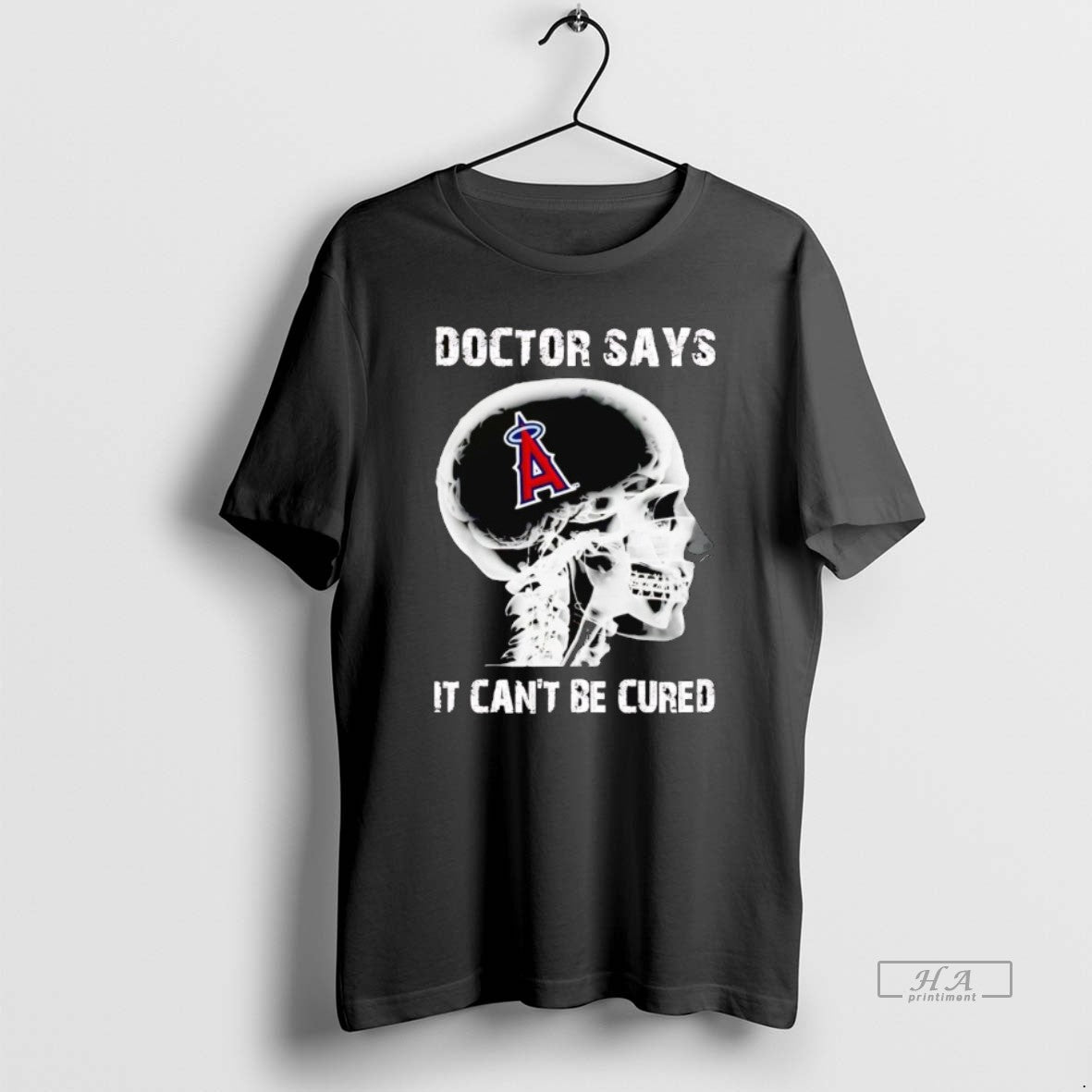 Trendy Los Angeles Angels Skull Doctor Says It Cant Be Cured T-Shirts, Hoodie, Sweatshirt | InkRitualCo.com
