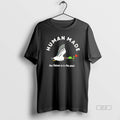 Trendy Mallard Duck Holding Flower Human Made The Future Is In The Past T-Shirts, Hoodie, Sweatshirt | InkRitualCo.com