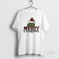 Trendy Merry Christmas Grinch Santa White T-Shirts, Hoodie, Sweatshirt | InkRitualCo.com