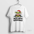Trendy Moo Moo Grinchmas Christmas White T-Shirts, Hoodie, Sweatshirt | InkRitualCo.com