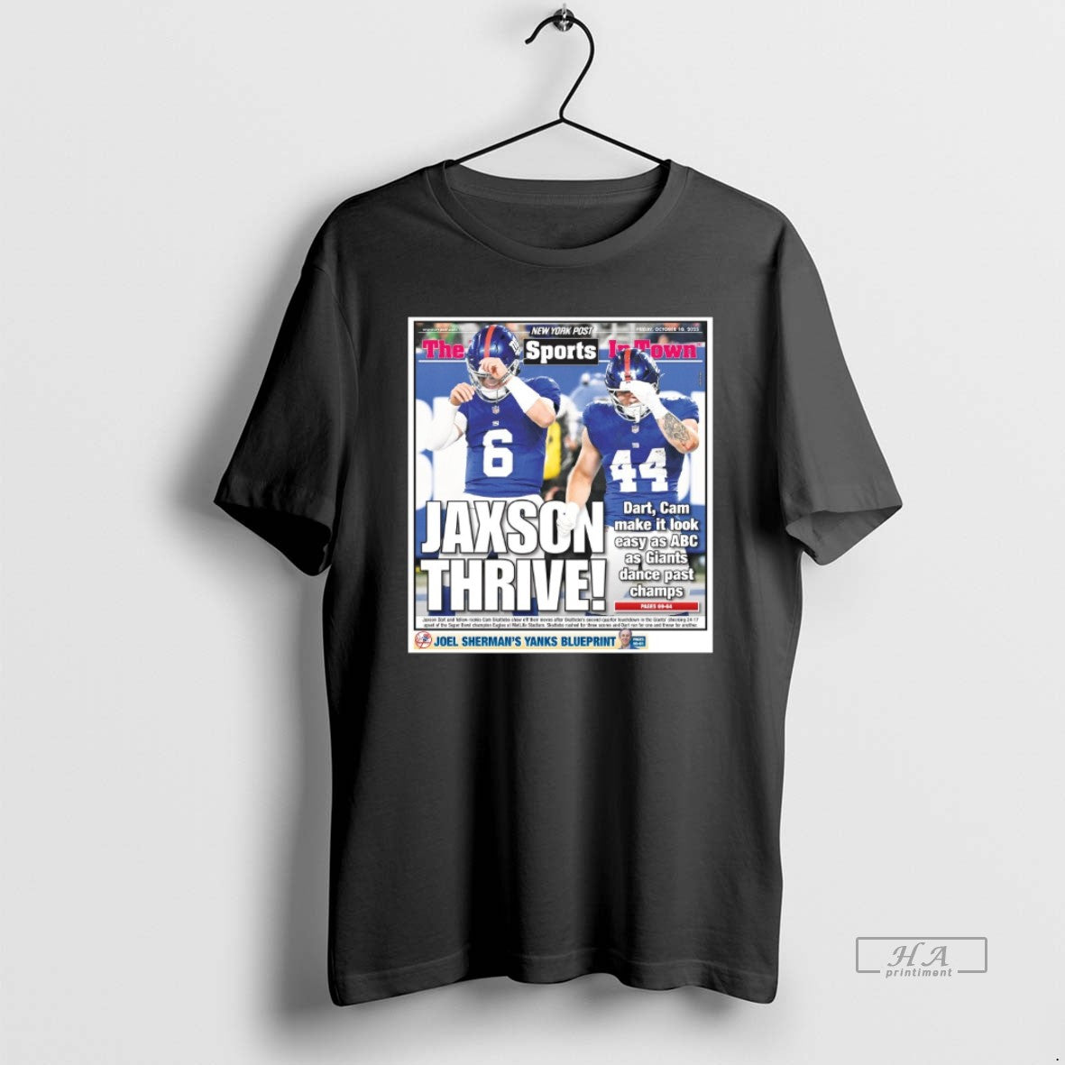 Trendy New York Post Sports Jaxson Thive Dart Cam Make It Look Easy As Abc T-Shirts, Hoodie, Sweatshirt | InkRitualCo.com