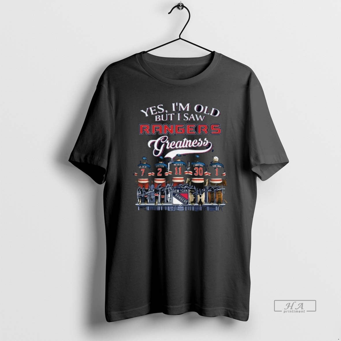 Trendy New York Rangers Yes Im Old But I Saw Rangers Greatness Squad 2025 Signatures T-Shirts, Hoodie, Sweatshirt