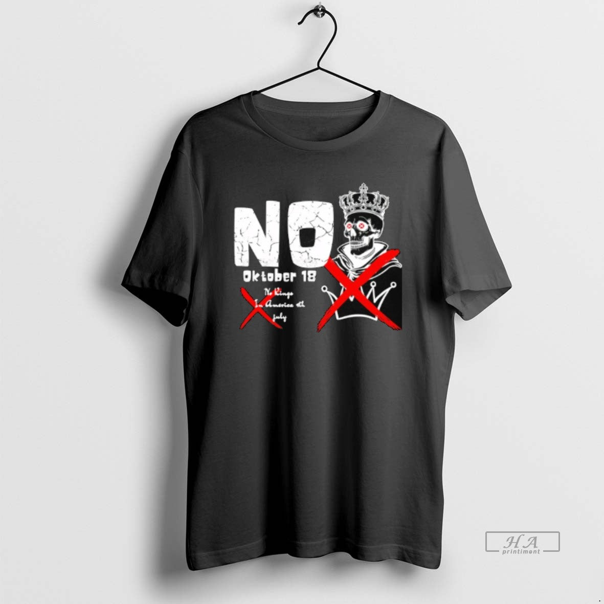 Trendy No Kings In America 4th July October 18 T-Shirts, Hoodie, Sweatshirt | InkRitualCo.com