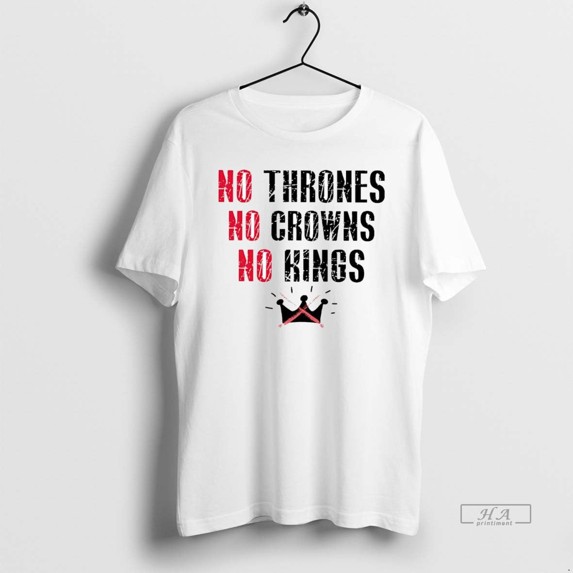 Trendy No Thrones No Crowns No Kings T-Shirts, Hoodie, Sweatshirt | InkRitualCo.com