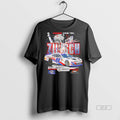 Trendy Official Connor Zilisch Wins Checkered Flag Sports 2025 Blue Cross Nc 250 Xfinity Series T-Shirts, Hoodie, Sweatshirt