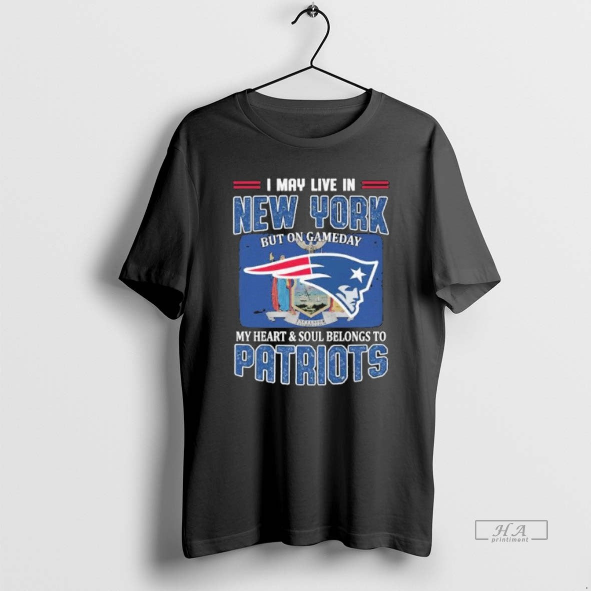 Trendy Official I May Live In New York But On Game Day My Heart And T-Shirts, Hoodie, Sweatshirt | InkRitualCo.com
