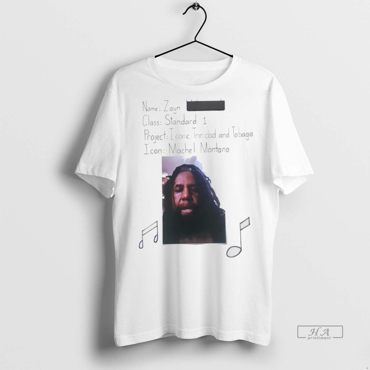 Trendy Official Name Zayn Class Standard 1 Project Iconic Trinidad And Tobago Icon Machel Montano T-Shirts, Hoodie,...