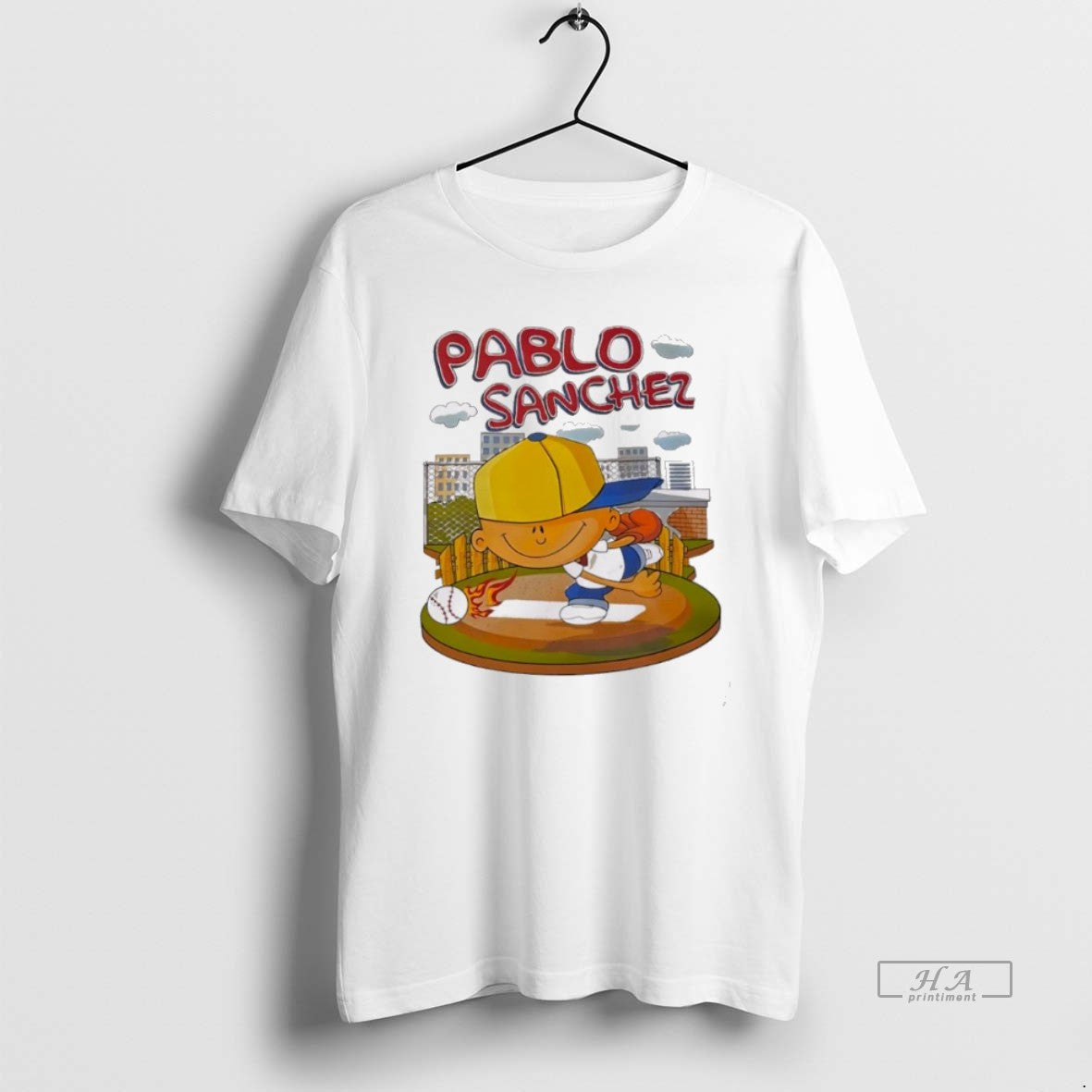 Trendy Pablo Sanchez 2025 Baseball Cartoon T-Shirts, Hoodie, Sweatshirt | InkRitualCo.com