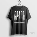 Trendy Peace Through Strength Donald Trump T-Shirts, Hoodie, Sweatshirt | InkRitualCo.com