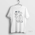 Trendy Peanuts Characters X Alien Boo T-Shirts, Hoodie, Sweatshirt | InkRitualCo.com