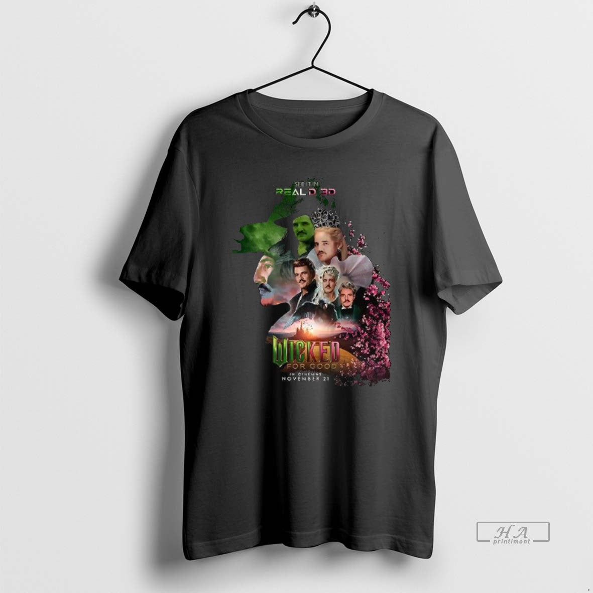 Trendy Pedro Pascal Wicked For Good Meme T-Shirts, Hoodie, Sweatshirt | InkRitualCo.com