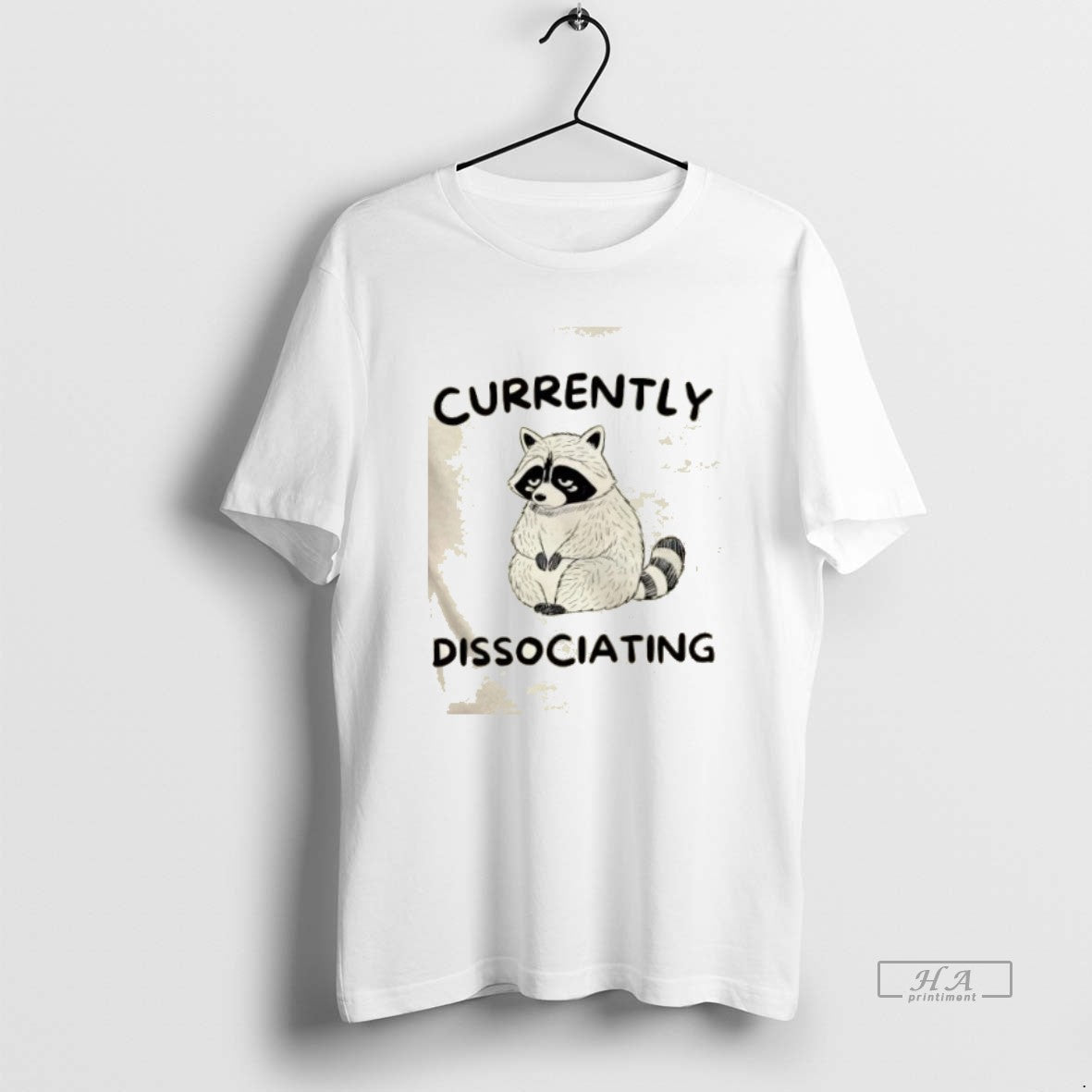 Trendy Raccoon Currently Dissociating T-Shirts, Hoodie, Sweatshirt | InkRitualCo.com