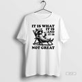 Trendy Raccoon It Is What It Is And It Is Not Great T-Shirts, Hoodie, Sweatshirt | InkRitualCo.com