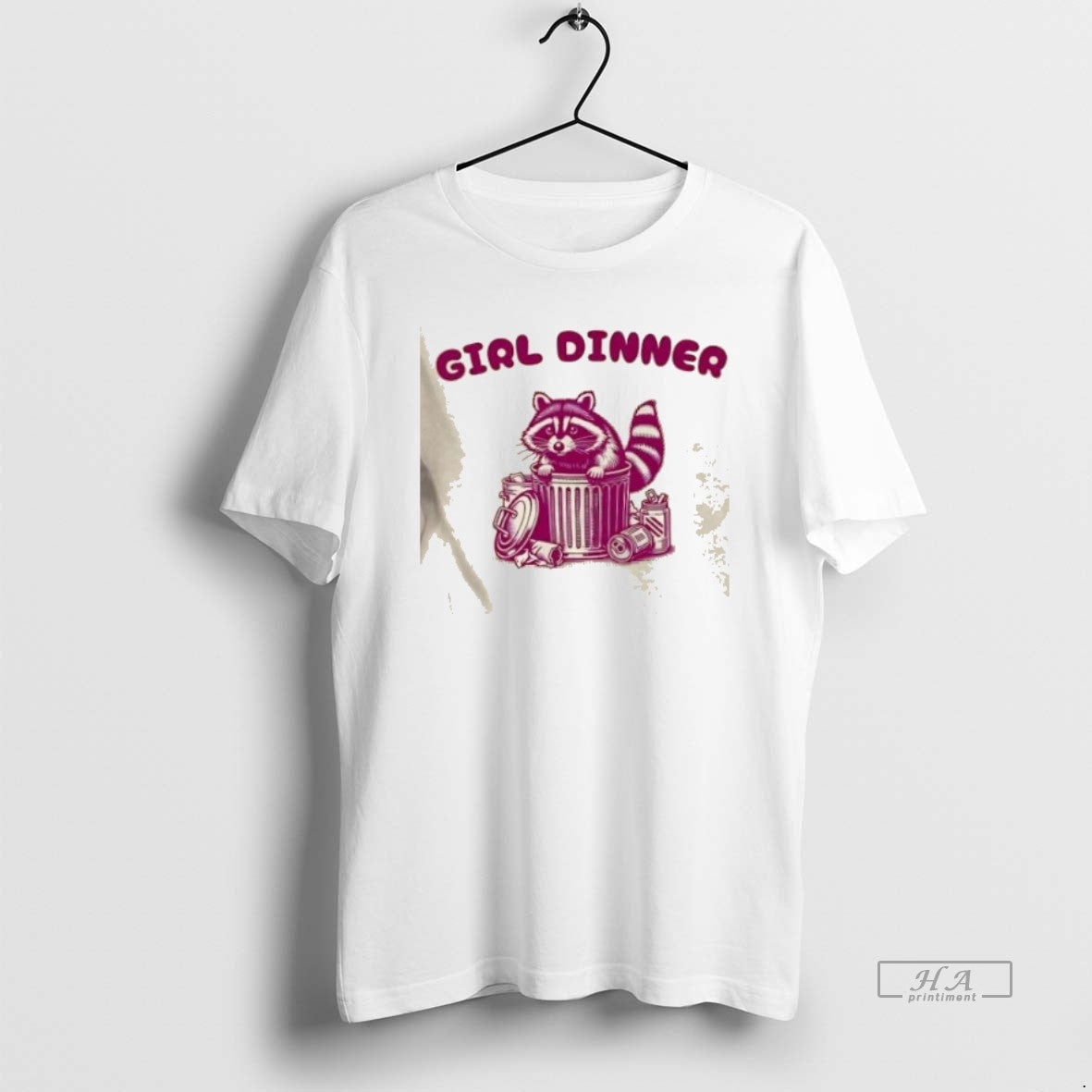 Trendy Raccoon Trash Girl Dinner T-Shirts, Hoodie, Sweatshirt | InkRitualCo.com