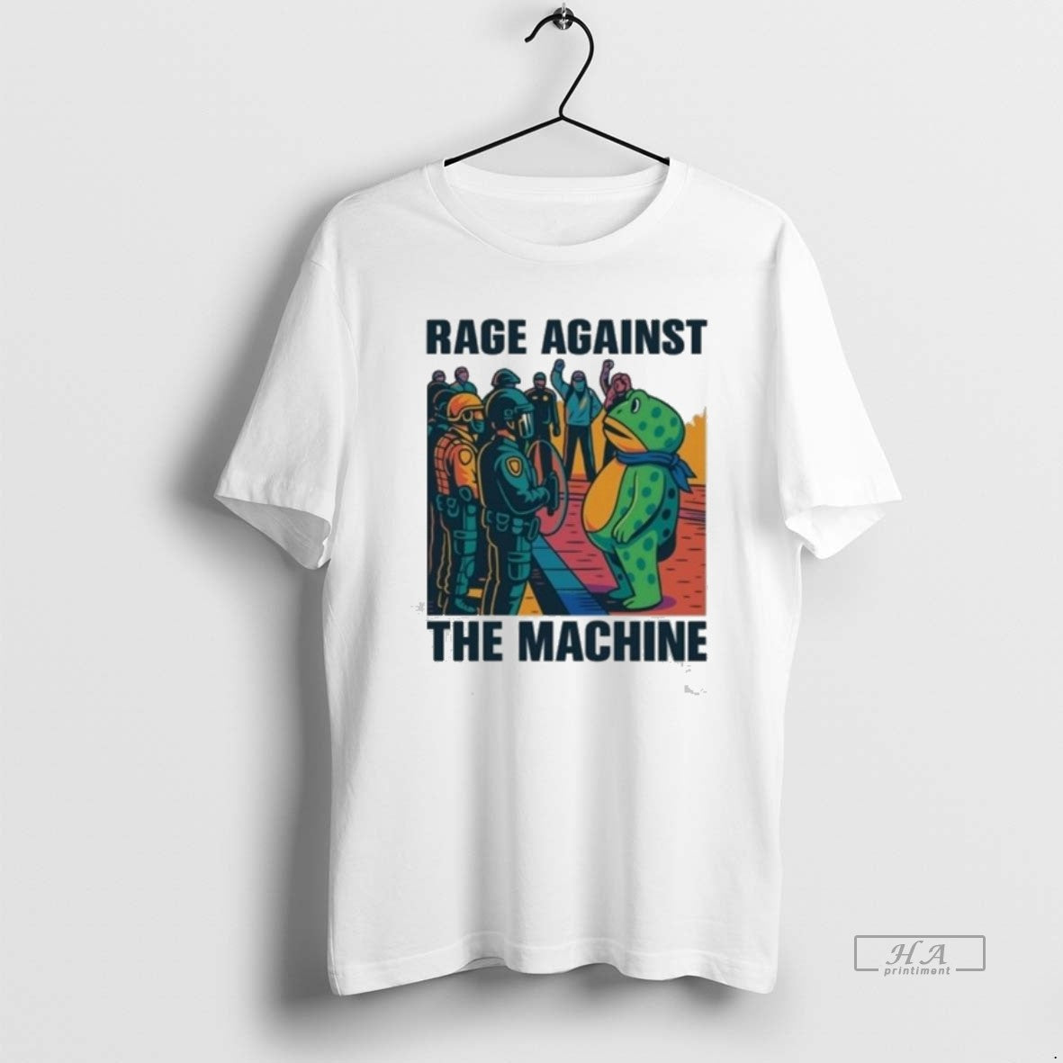 Trendy Rage Against The Machine Protest Frog Graphic T-Shirts, Hoodie, Sweatshirt | InkRitualCo.com