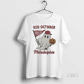 Trendy Red October Philadelphia Phillies Ghost Halloween T-Shirts, Hoodie, Sweatshirt | InkRitualCo.com
