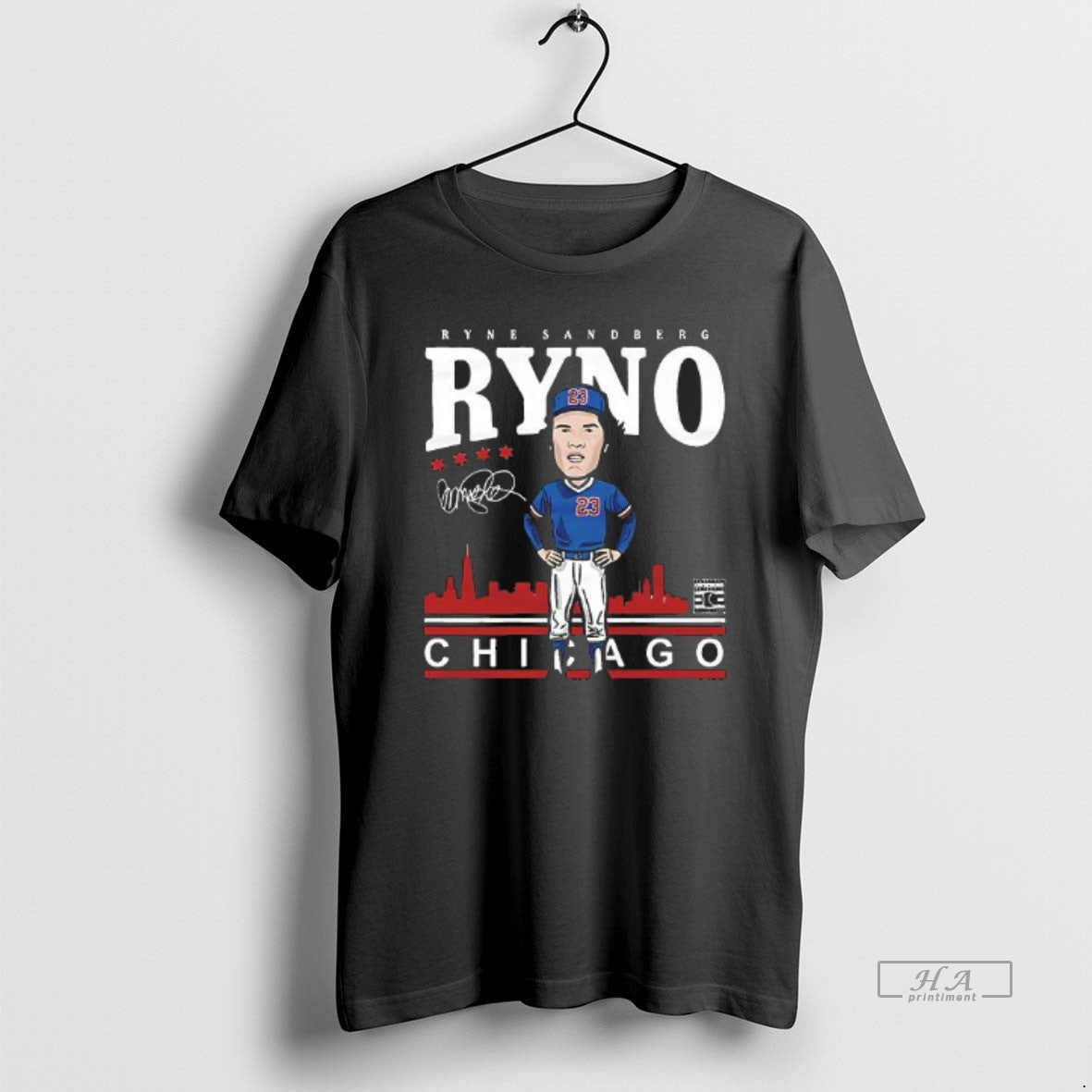 Trendy Ryne Sandberg Ryno Chicago Cubs Cartoon T-Shirts, Hoodie, Sweatshirt | InkRitualCo.com