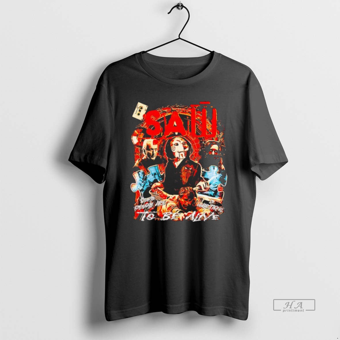 Trendy Saw Some People Are So Ungrateful To Be Alive Halloween Blackshirt T-Shirts, Hoodie, Sweatshirt | InkRitualCo.com