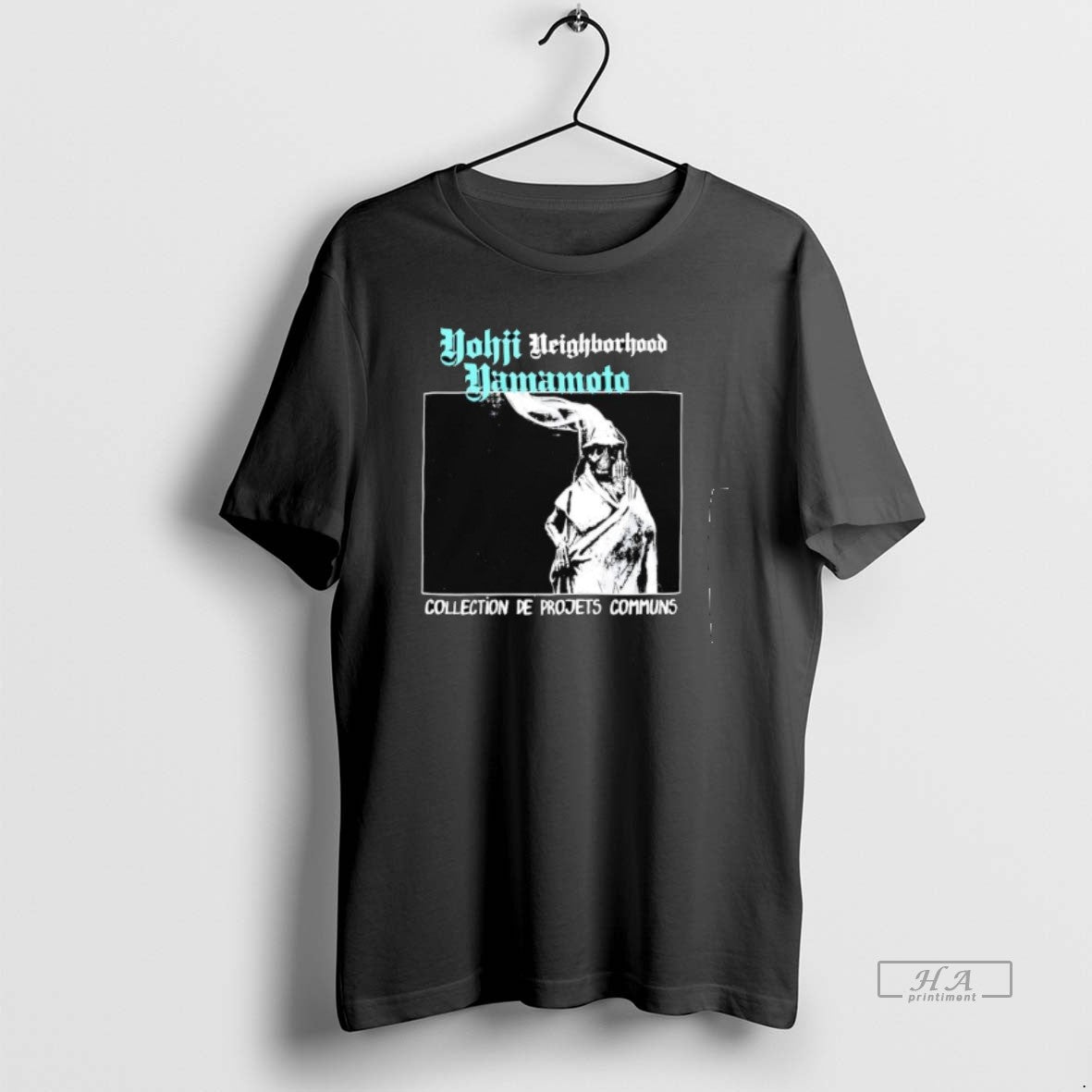 Trendy Skeleton Yohji Yamamoto Neighborhood Collection De Projets Communs T-Shirts, Hoodie, Sweatshirt | InkRitualCo.com