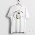 Trendy Sloth I Kinda Dont Care T-Shirts, Hoodie, Sweatshirt | InkRitualCo.com