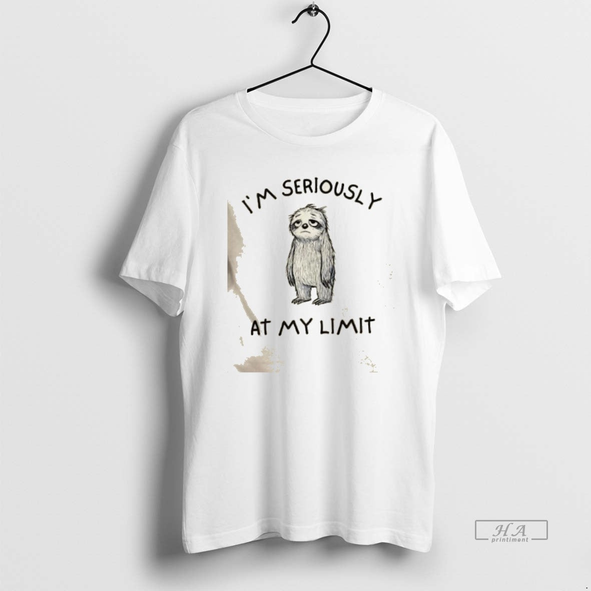 Trendy Sloth Im Seriously At My Limit T-Shirts, Hoodie, Sweatshirt | InkRitualCo.com