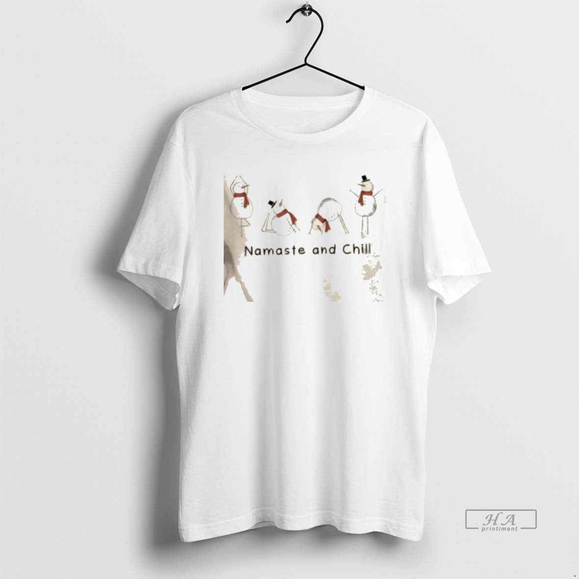 Trendy Snowman Namaste And Chill Christmas T-Shirts, Hoodie, Sweatshirt | InkRitualCo.com