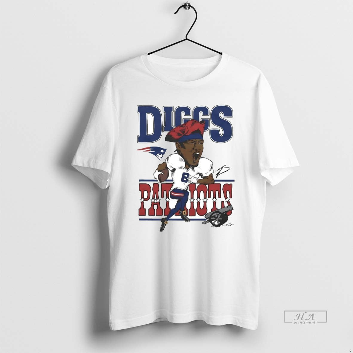 Trendy Stefon Diggs Superstar Shout Caricature Patriots T-Shirts, Hoodie, Sweatshirt | InkRitualCo.com