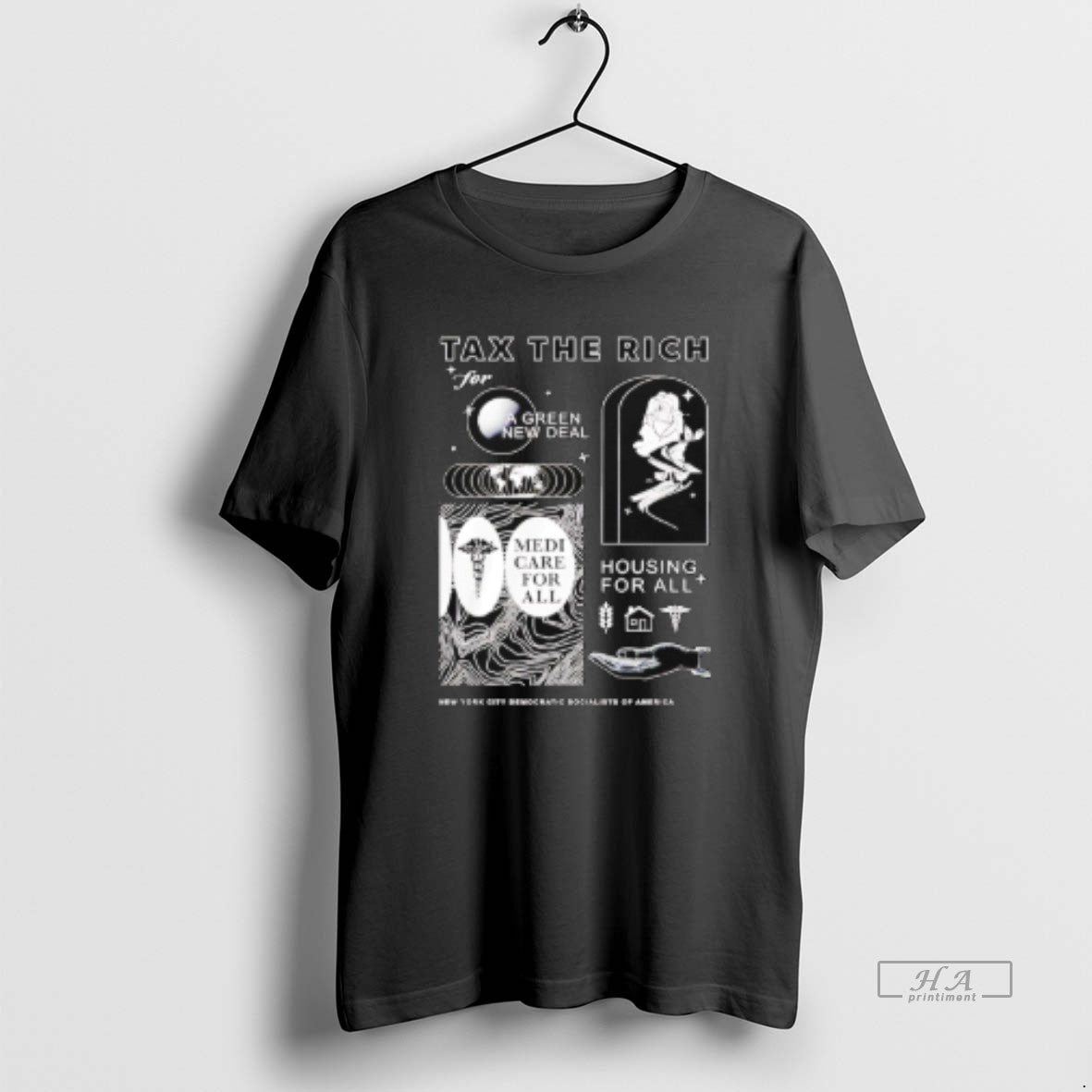 Trendy Tax The Rich A Green New Deal Housing For All T-Shirts, Hoodie, Sweatshirt | InkRitualCo.com