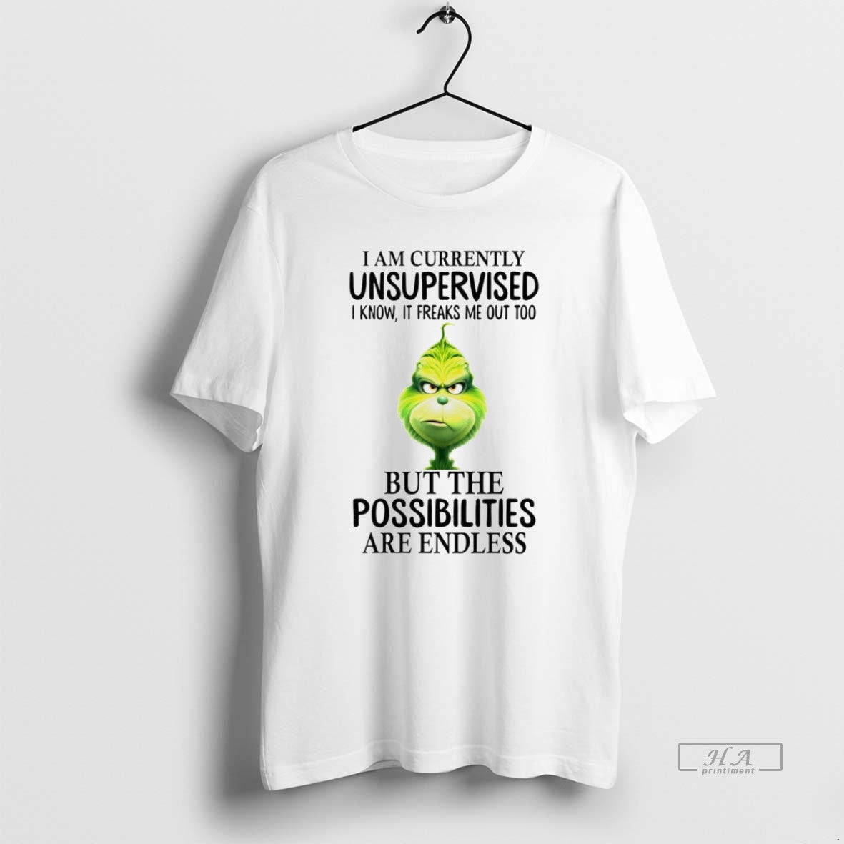 Trendy The Grinch I Am Currently Unsupervised I Know It Freaks Me Out Too But T-Shirts, Hoodie, Sweatshirt | InkRitualCo.com