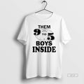 Trendy Them 9 To 5 Boys Inside Clock T-Shirts, Hoodie, Sweatshirt | InkRitualCo.com