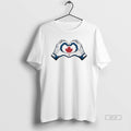 Trendy Toronto Blue Jays Canada Heart Hands T-Shirts, Hoodie, Sweatshirt | InkRitualCo.com