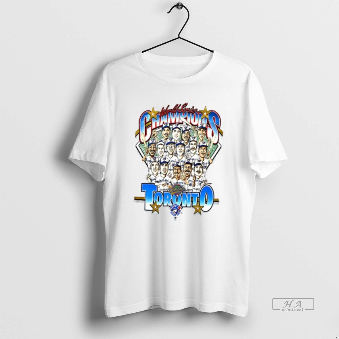 Trendy Toronto Blue Jays Caricature Illustration In The Style Of 80s 90s Salem Ceramic Ceramic T-Shirts, Hoodie, Sweatshirt