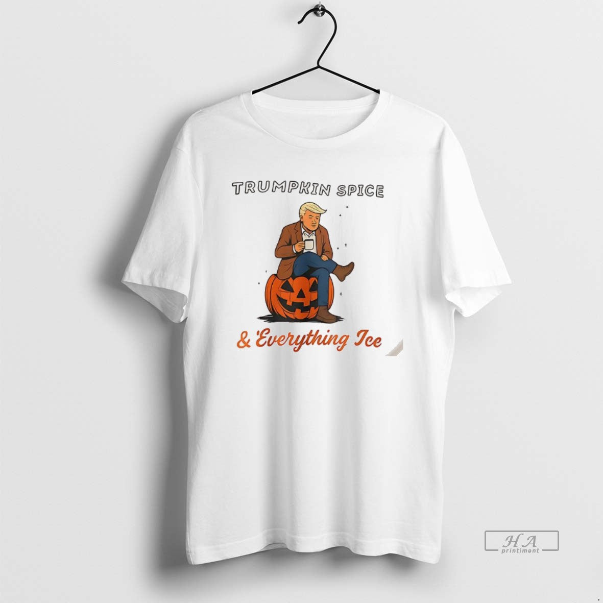 Trendy Trumpkin Spice And Everything Ice Sarcastic Halloween T-Shirts, Hoodie, Sweatshirt | InkRitualCo.com