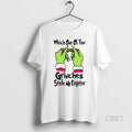 Trendy Which One Of You Grinches Stole My Lighter Christmas White T-Shirts, Hoodie, Sweatshirt | InkRitualCo.com