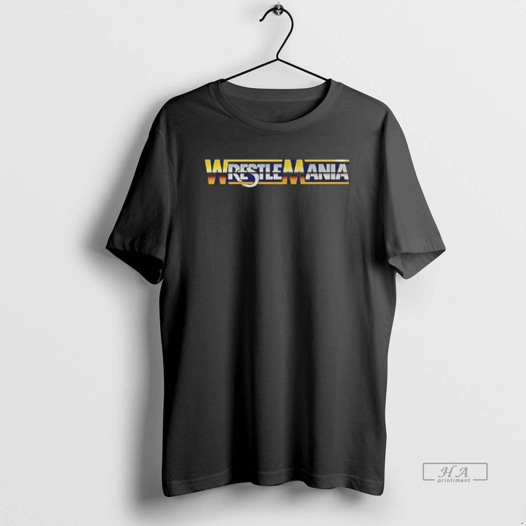 Trendy Wrestlemania Logo Design T-Shirts, Hoodie, Sweatshirt | InkRitualCo.com