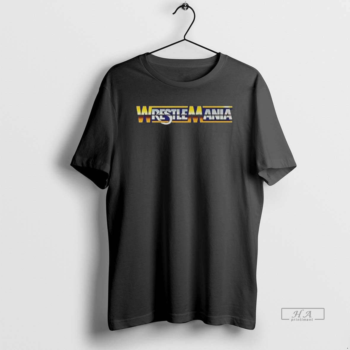 Trendy Wrestlemania Logo Design T-Shirts, Hoodie, Sweatshirt | InkRitualCo.com