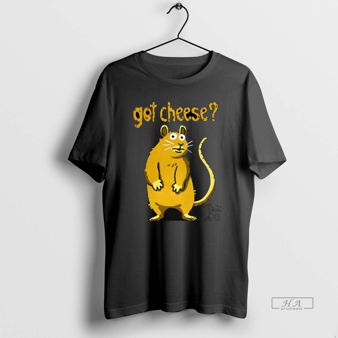 Trendy Yellow Mouse Got Cheese Cartoon T-Shirts, Hoodie, Sweatshirt | InkRitualCo.com