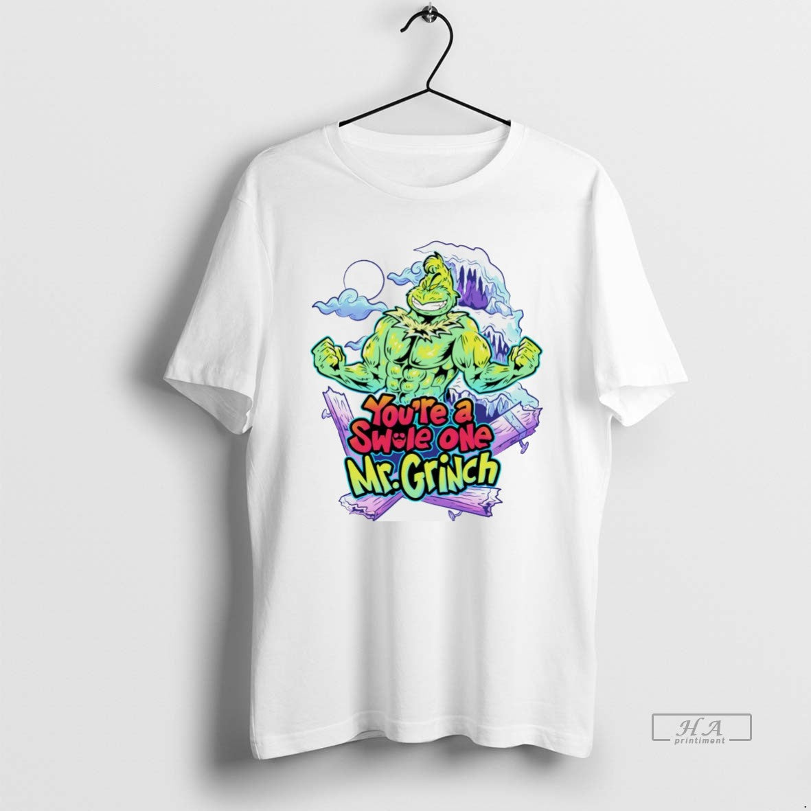 Trendy Youre A Swole One Mr Grinch White T-Shirts, Hoodie, Sweatshirt | InkRitualCo.com
