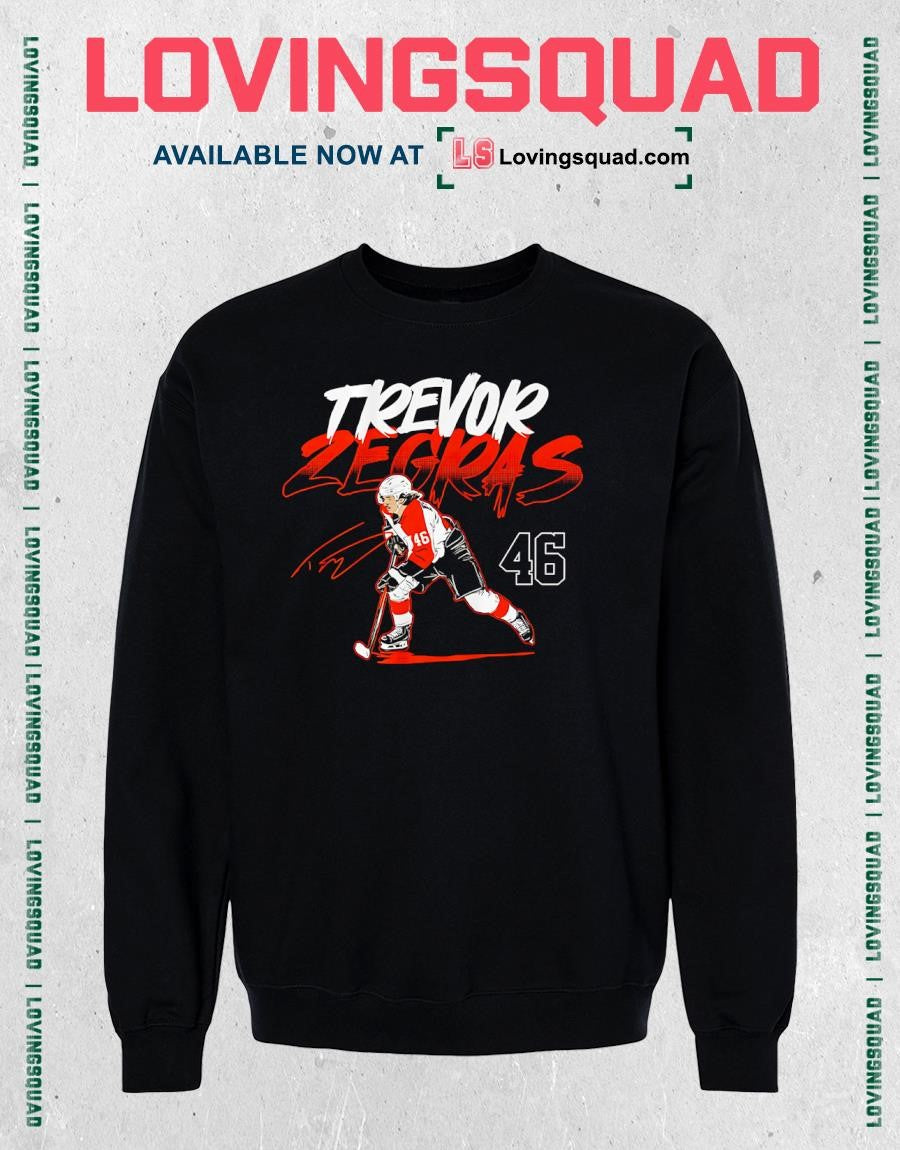 Trevor Zegras 46 Signature Anaheim Ducks shirt